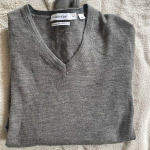 Extra fine merino long sleeve Calvin Klein sweater